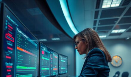 AI anomaly detection system monitoring transactions to prevent fraud in Florida banks