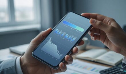 Person using AI tools on laptop to optimize debt payoff strategy across multiple credit accounts