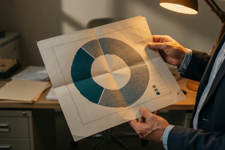 Chart showing the generational split in AI financial advisor preferences