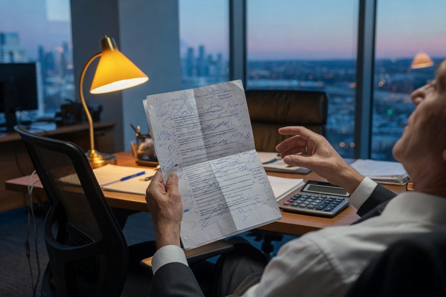 Split comparison of an AI-generated retirement plan versus a CFP-prepared plan with annotations showing key differences.