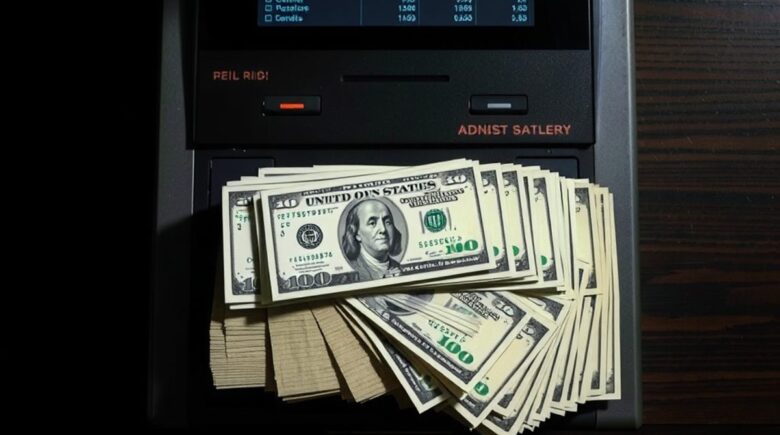 AI fraud detection system monitoring cash transactions at a Nevada casino