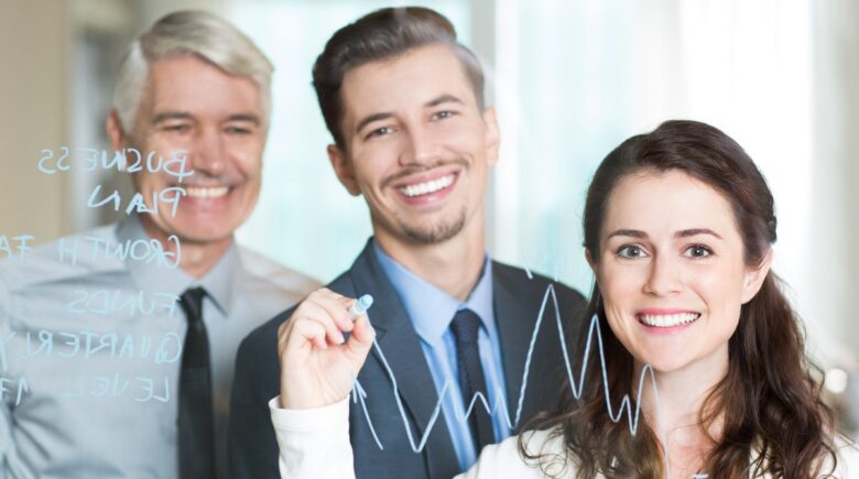 Comparison of AI-driven robo-advisor interface and human financial advisor meeting with client