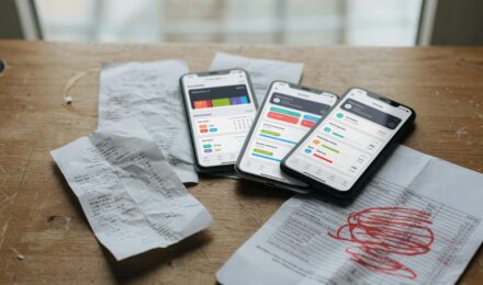 Stacked payment plan invoices showing overlapping buy now pay later installments