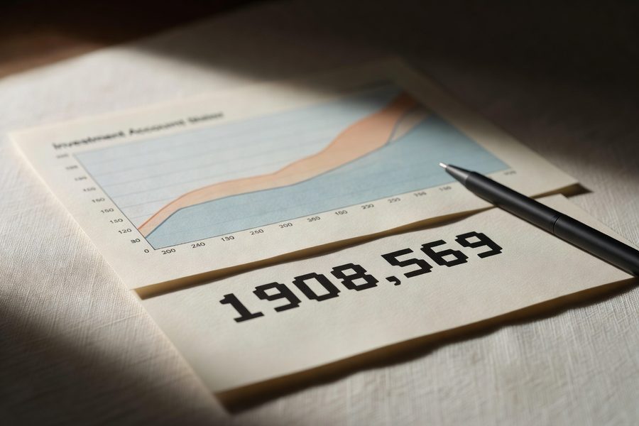 Comparison chart of cash value vs. term and invest returns over 30 years