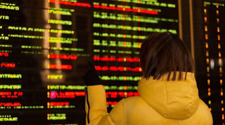 Warning sign symbols representing fintech data breach risks and security vulnerabilities