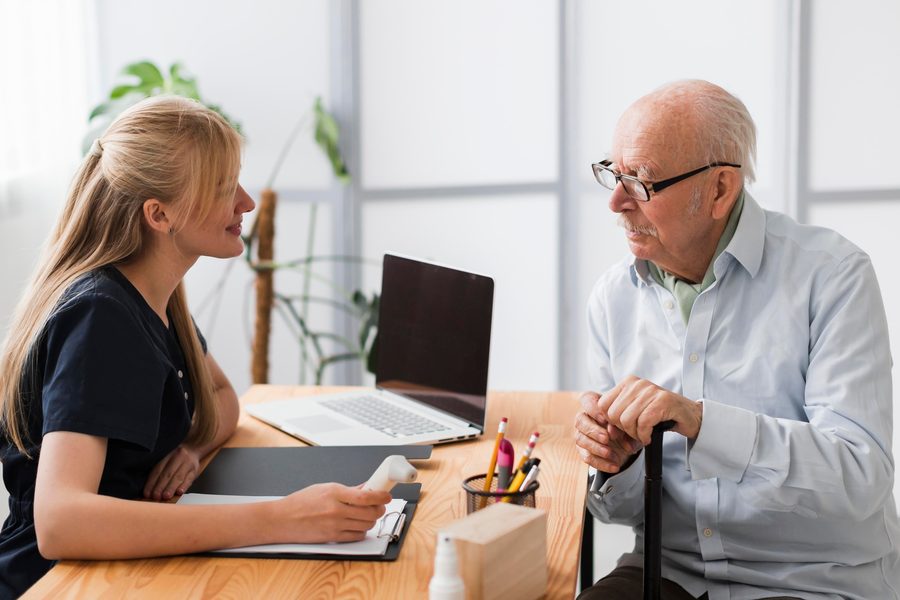 Short-term care insurance policy document with coverage limits highlighted