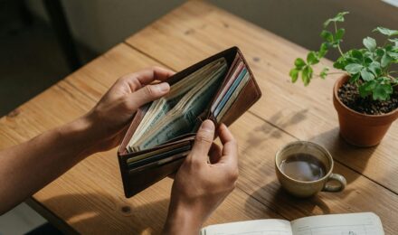 Comparison chart showing mindful spending versus frugality approaches to building wealth
