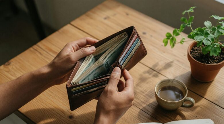 Comparison chart showing mindful spending versus frugality approaches to building wealth