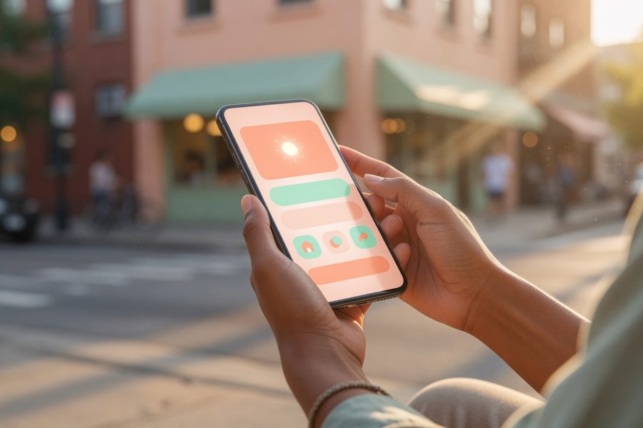 Line chart showing mobile money registered accounts and 30-day active accounts from 2019 to 2025