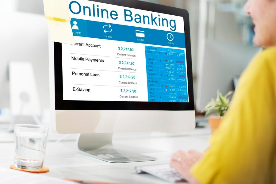 Banking app showing connected third-party services