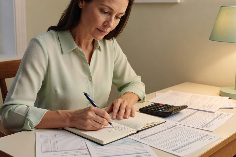 Retirement timeline with QLAC income starting at age 80 and TIPS maturity rungs.