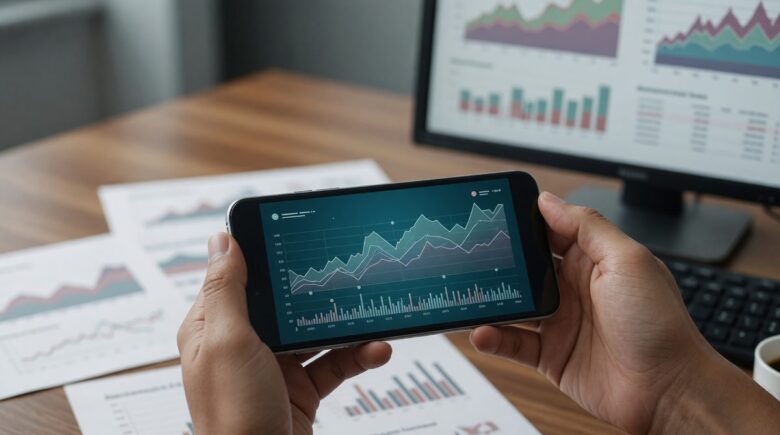 Comparison chart of robo-advisor and AI stock picker performance metrics and fee structures